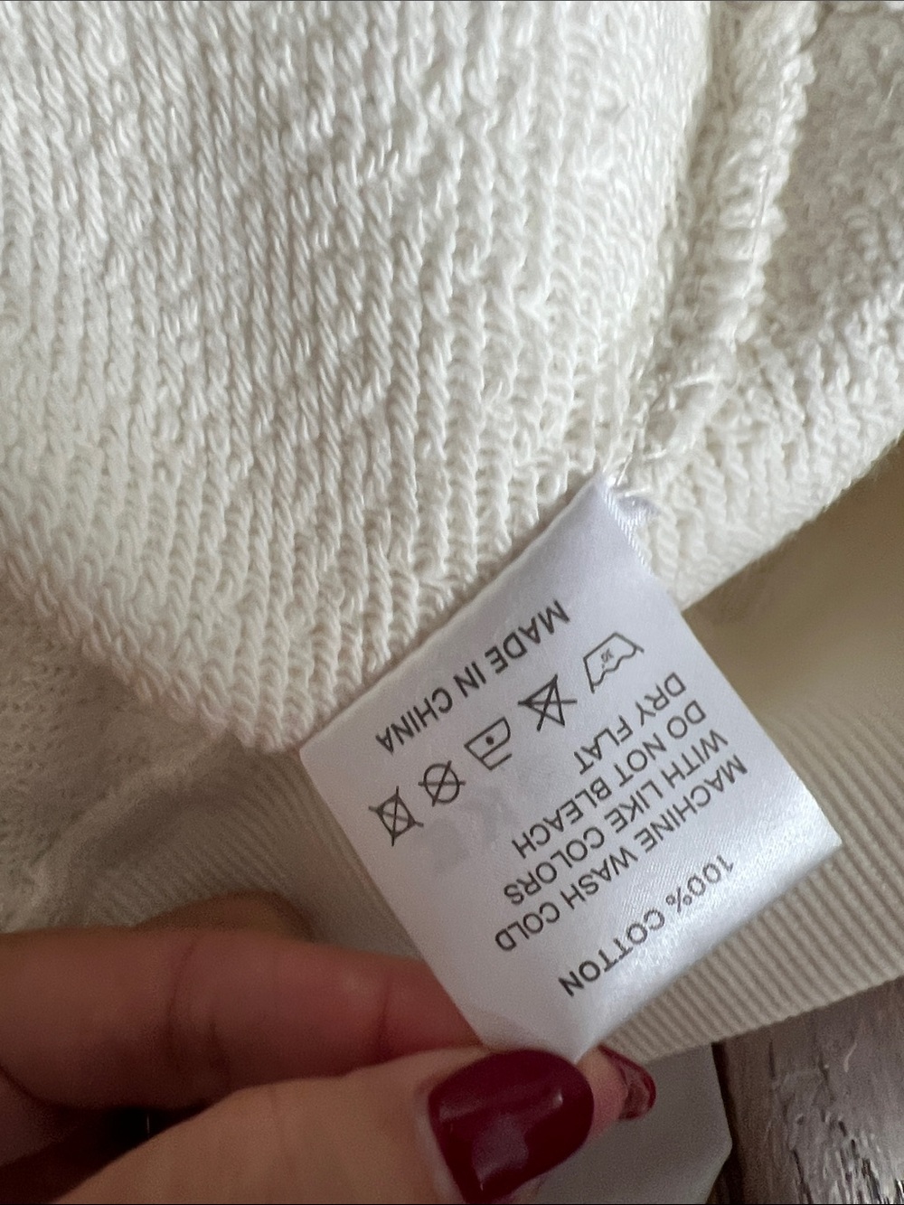 PARKE Ivory Floral Varsity Heritage Mockneck Size S/M Maggie & Emma NIB NWT - Picture 10 of 13